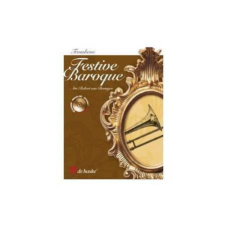 FESTIVE BAROQUE Trombone clé de Fa ou Sol (+ CD)