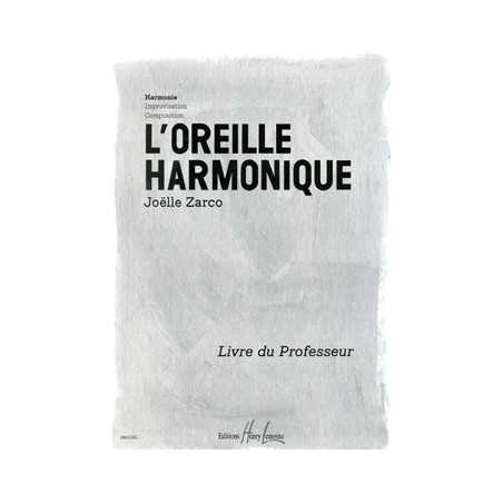 L'OREILLE HARMONIQUE VOL.1 HARMONIE - LIVRE DU PROFESSEUR