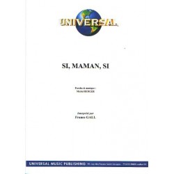 Sheet music SI MAMAN SI France Gall