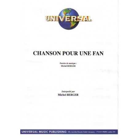 CHANSON POUR UNE FAN