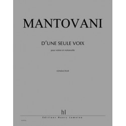 D'UNE SEULE VOIX