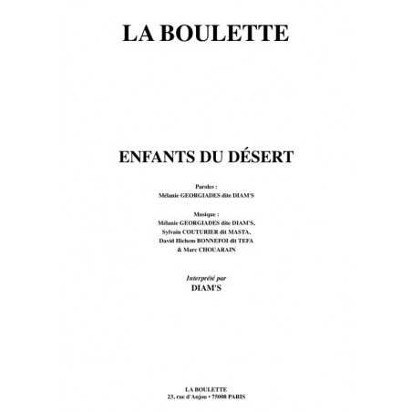 ENFANTS DU DÉSERT