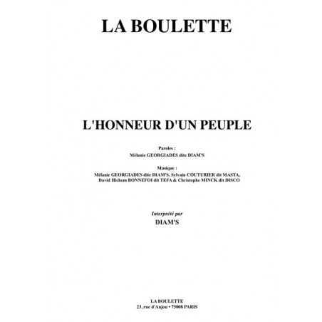 L'HONNEUR D'UN PEUPLE