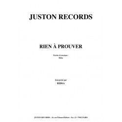 RIEN À PROUVER