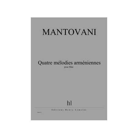 4 MÉLODIES ARMÉNIENNES