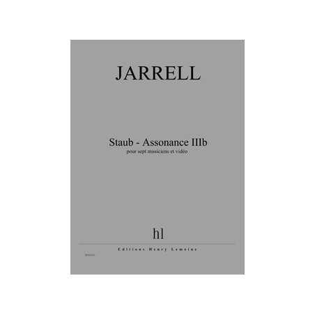 STAUB - ASSONANCE IIIB