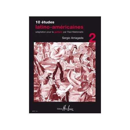 10 ÉTUDES LATINO AMÉRICAINES - VOL.2