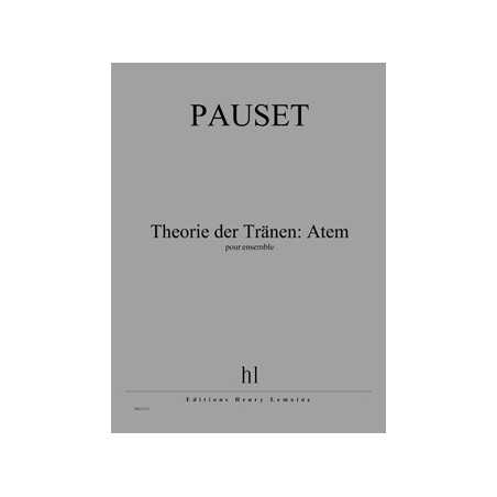 THEORIE DER TRÄNEN: ATEM