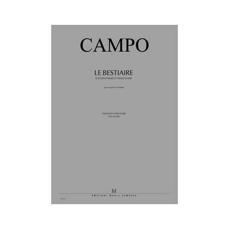 LE BESTIAIRE
