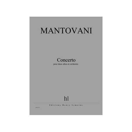CONCERTO POUR DEUX ALTOS ET ORCHESTRE