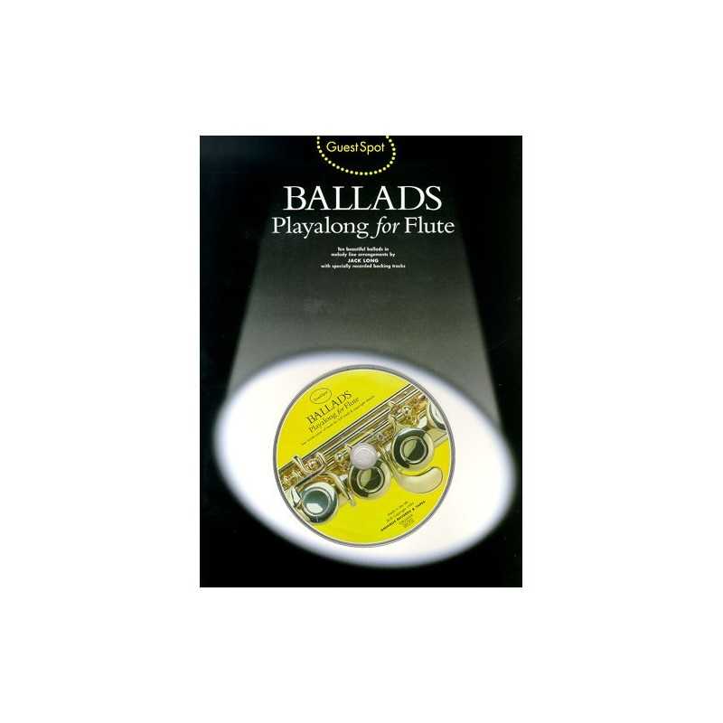 GUEST SPOT : BALLADS PLAYALONG FOR FLUTE (+CD)