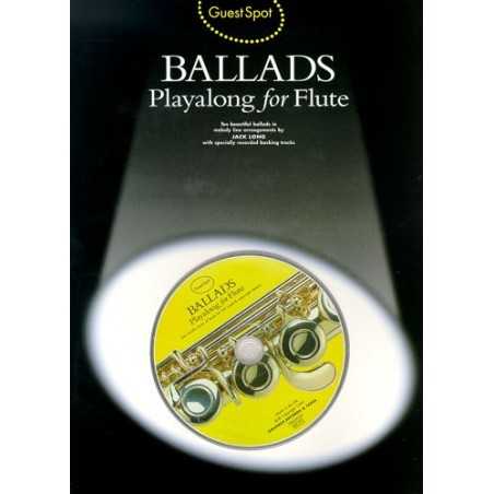 GUEST SPOT : BALLADS PLAYALONG FOR FLUTE (+CD)