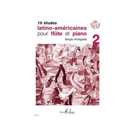 10 ÉTUDES LATINO AMÉRICAINES VOL.2 (+CD)
