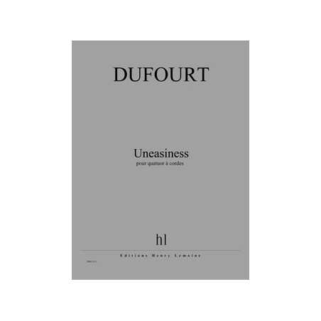 UNEASINESS