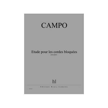 ETUDE POUR LES CORDES BLOQUÉES