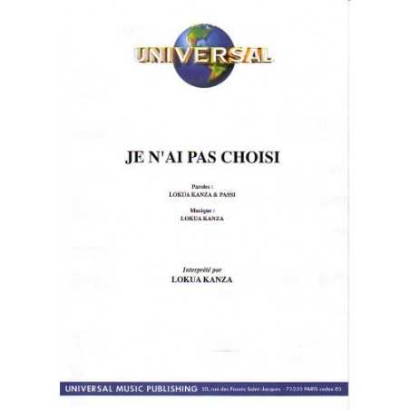 JE N'AI PAS CHOISI