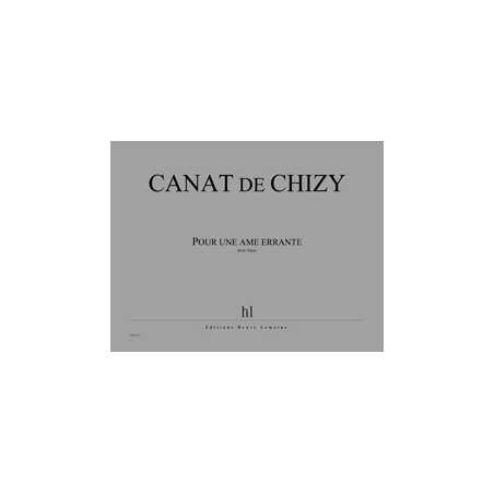 POUR UNE ÂME ERRANTE
