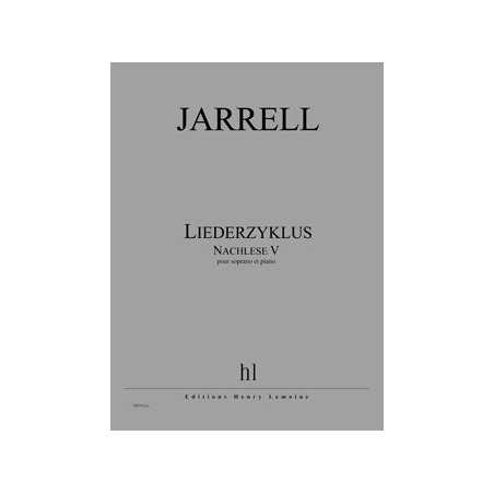 LIEDERZYKLUS - NACHLESE V