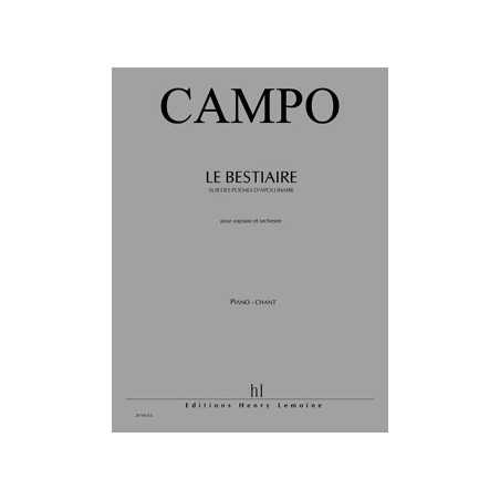LE BESTIAIRE