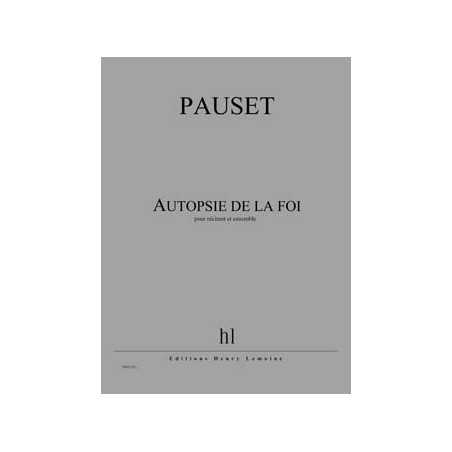 AUTOPSIE DE LA FOI