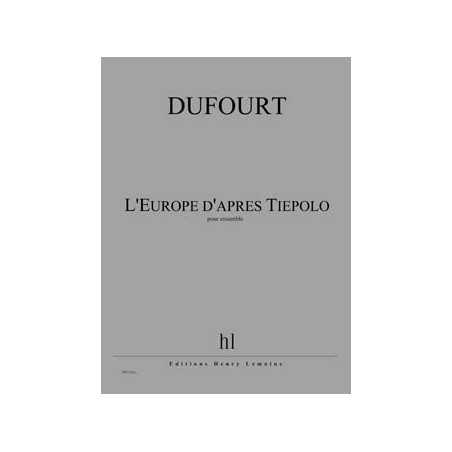 L'EUROPE D'APRÈS TIEPOLO