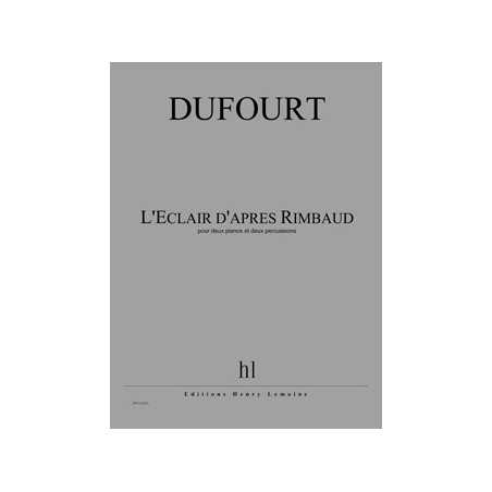L'ECLAIR D'APRÈS RIMBAUD
