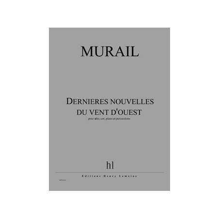 DERNIÈRES NOUVELLES DU VENT D'OUEST