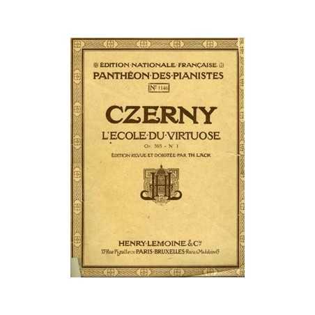 ECOLE DU VIRTUOSE OP.365 N°1