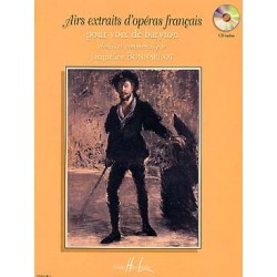 AIRS EXTRAITS D'OPERAS FRANCAIS pour baryton (+ CD)