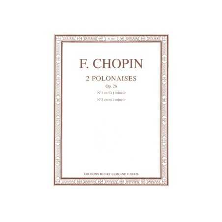 POLONAISES OP.26 N°1 ET 2 DÉDIÉES À M. DESSAUER