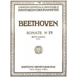 SONATE N°19 OP.49 N°1 EN...