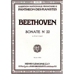 SONATE N°22 OP.54 EN FA MAJ.