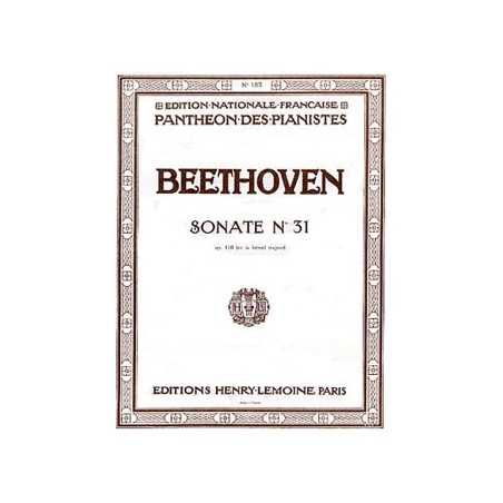 SONATE N°31 OP.110 EN LAB MAJ.