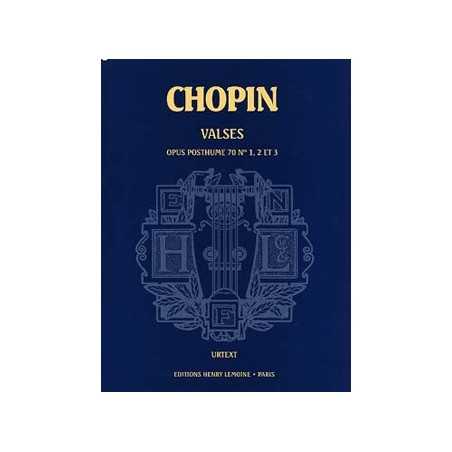 3 VALSES OP.70 POSTHUME