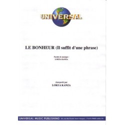 LE BONHEUR (Il suffit d'une phrase)
