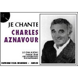 JE CHANTE AZNAVOUR