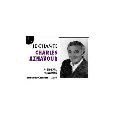 JE CHANTE AZNAVOUR