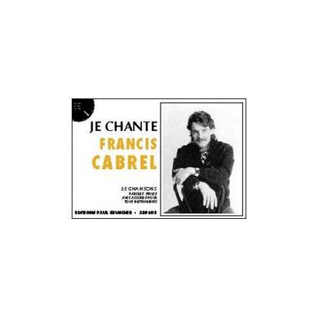 JE CHANTE CABREL