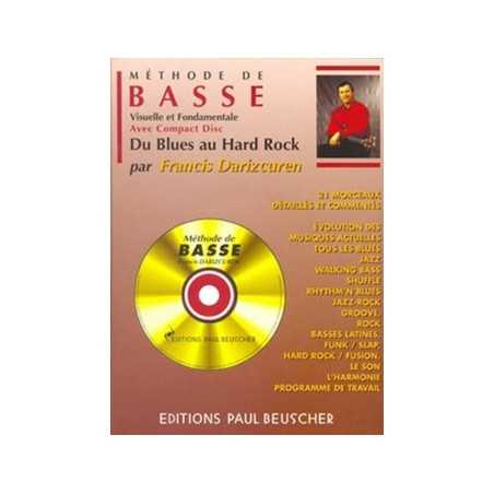 MÉTHODE DE GUITARE BASSE - DU BLUES AU HARD ROCK (+CD)