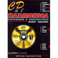 À L'HARMONICA (+CD)