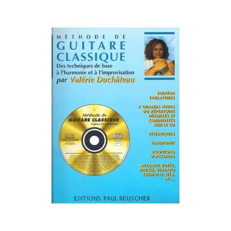 MÉTHODE DE GUITARE CLASSIQUE (+CD)