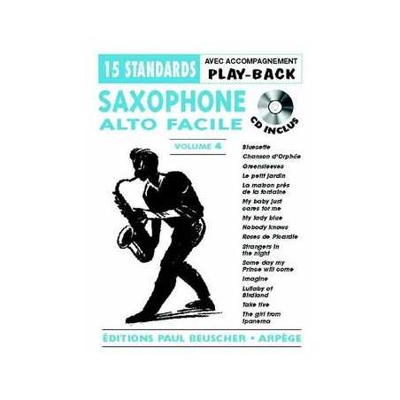 SAXOPHONE FACILE VOL.4 (+CD)