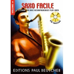SAXOPHONE FACILE VOL.1 (+CD)