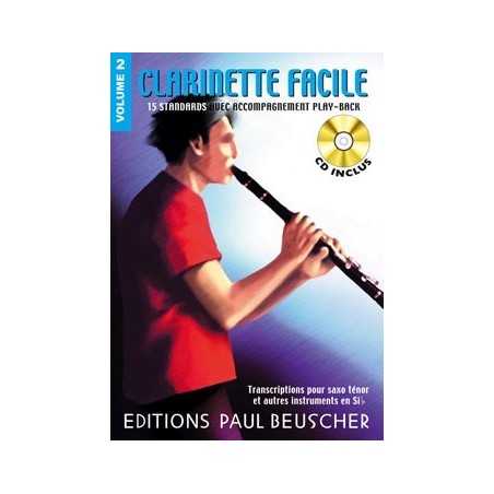CLARINETTE FACILE SIB VOL.2 (+CD)