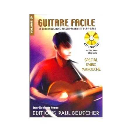 GUITARE FACILE VOL.6 SPÉCIAL SWING MANOUCHE (+CD)