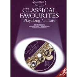 GUEST SPOT - CLASSICAL FAVOURITES PLAYALONG FOR FLUTE (+CD)