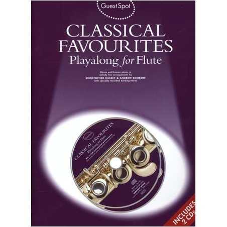 GUEST SPOT - CLASSICAL FAVOURITES PLAYALONG FOR FLUTE (+CD)