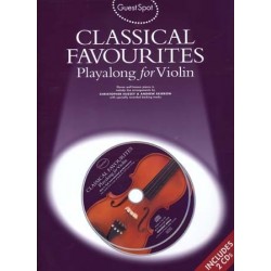 GUEST SPOT - CLASSICAL FAVOURITES PLAYALONG FOR VIOLIN (+CD)