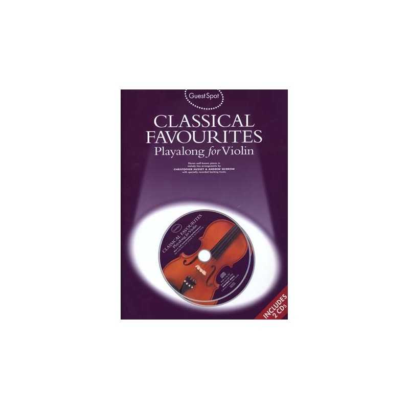 GUEST SPOT - CLASSICAL FAVOURITES PLAYALONG FOR VIOLIN (+CD)