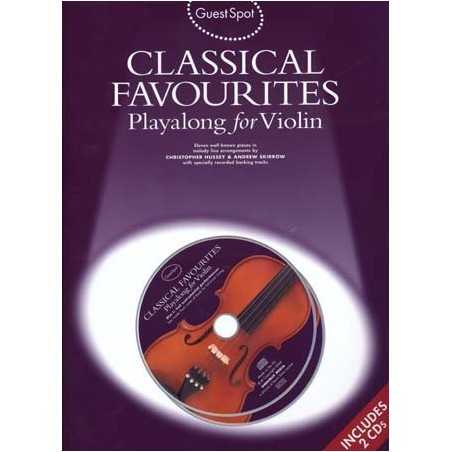 GUEST SPOT - CLASSICAL FAVOURITES PLAYALONG FOR VIOLIN (+CD)
